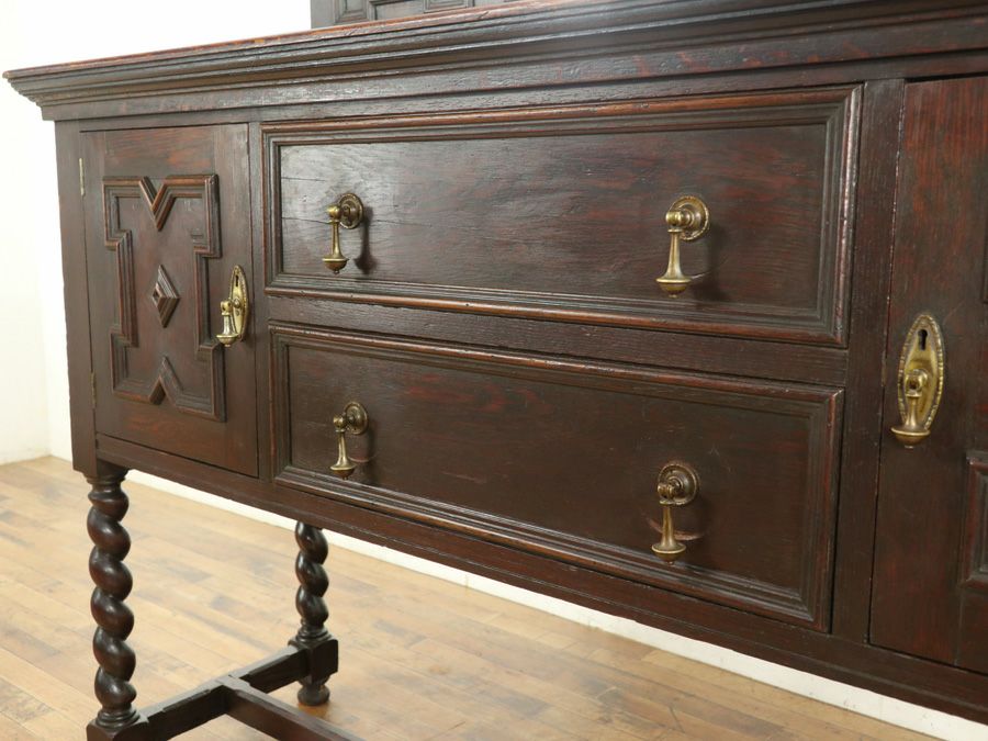 アンティーク家具 ミラーサイド 59499