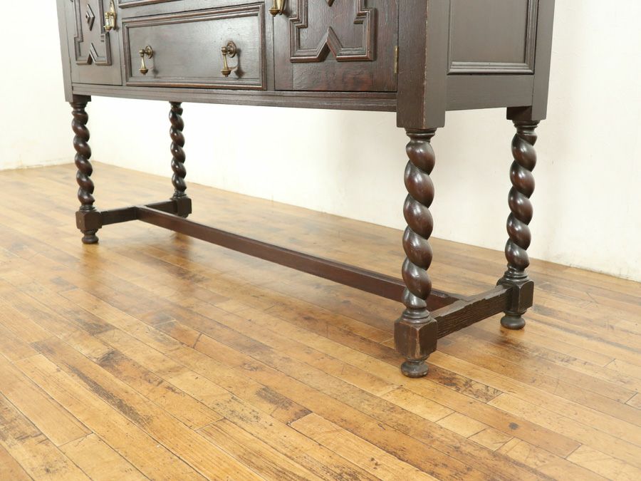 アンティーク家具 ミラーサイド 59499