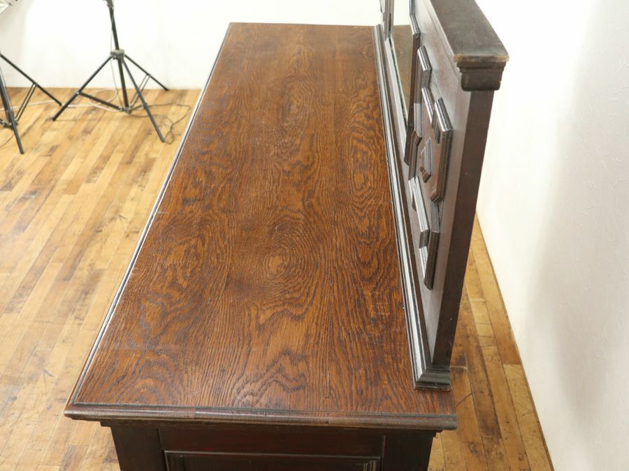 アンティーク家具 ミラーサイド 59499