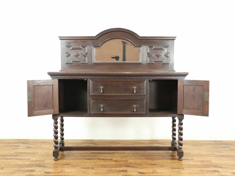 アンティーク家具 ミラーサイド 59499