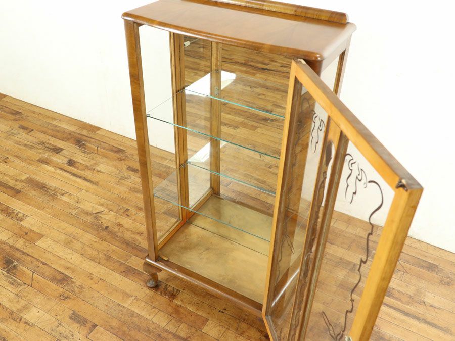 アンティーク家具 ショーケース 59475
