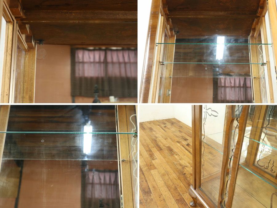 アンティーク家具 ショーケース 59475