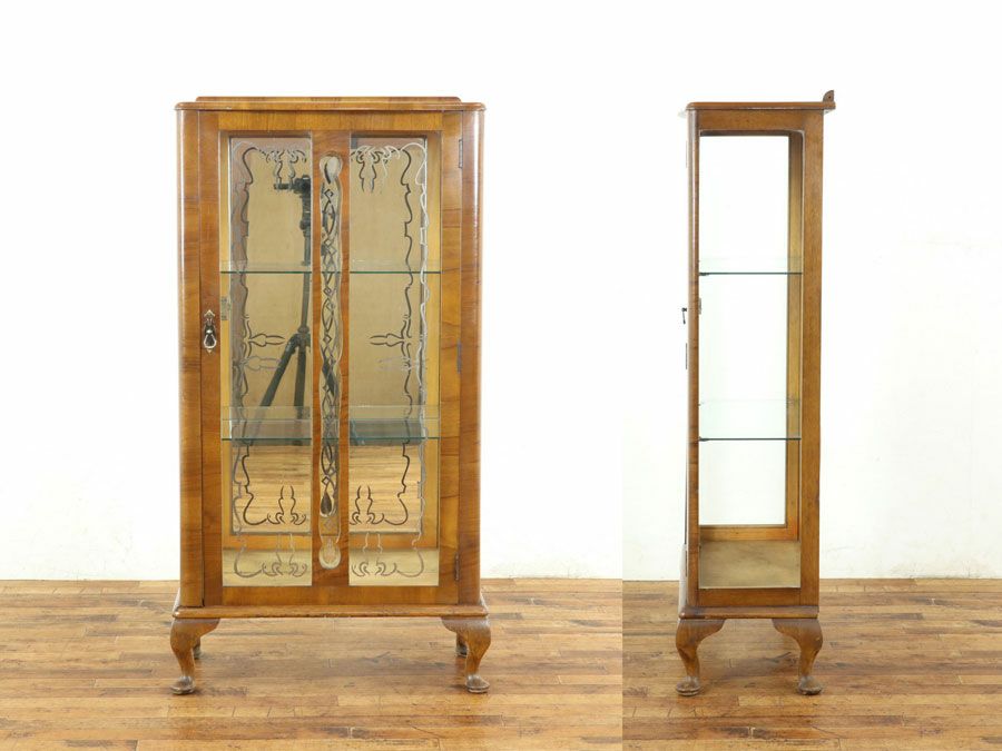 アンティーク家具 ショーケース 59475