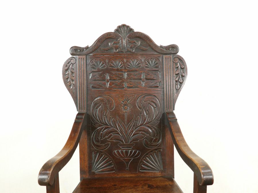 アンティーク家具 ウェインスコットチェア 59426