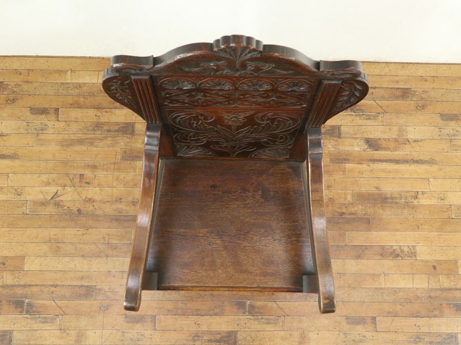 アンティーク家具 ウェインスコットチェア 59426