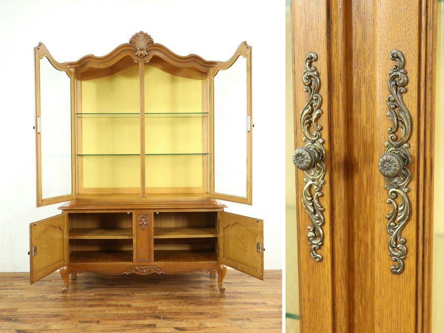 アンティーク家具 キャビネット 65051