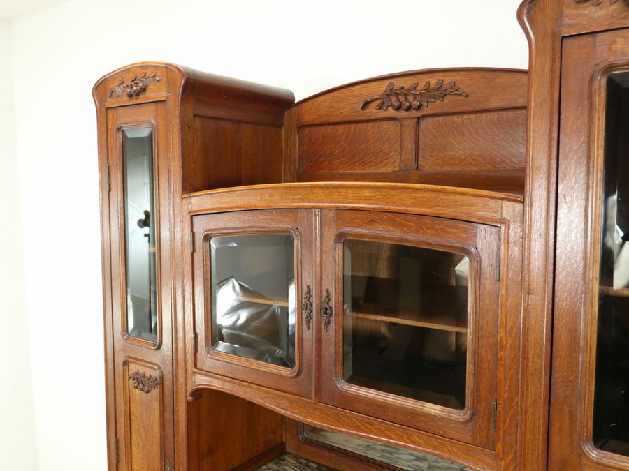 アンティーク家具 キャビネット 65134