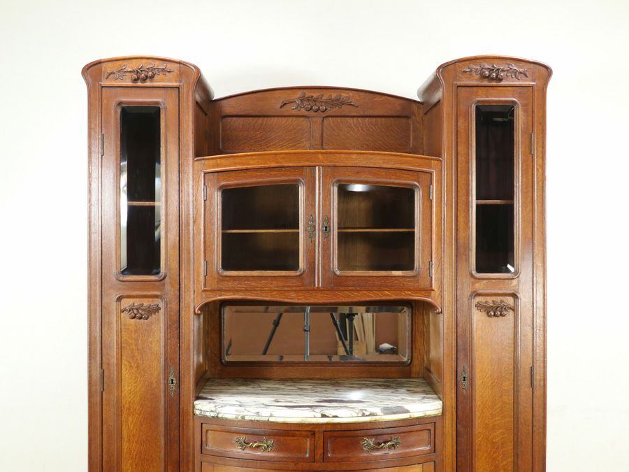 アンティーク家具 キャビネット 65134