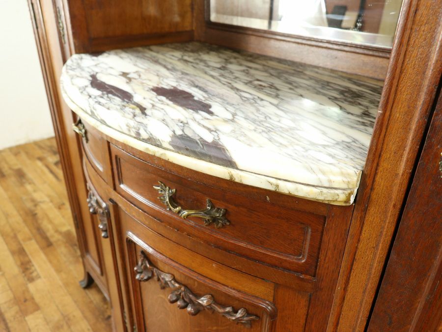 アンティーク家具 キャビネット 65134