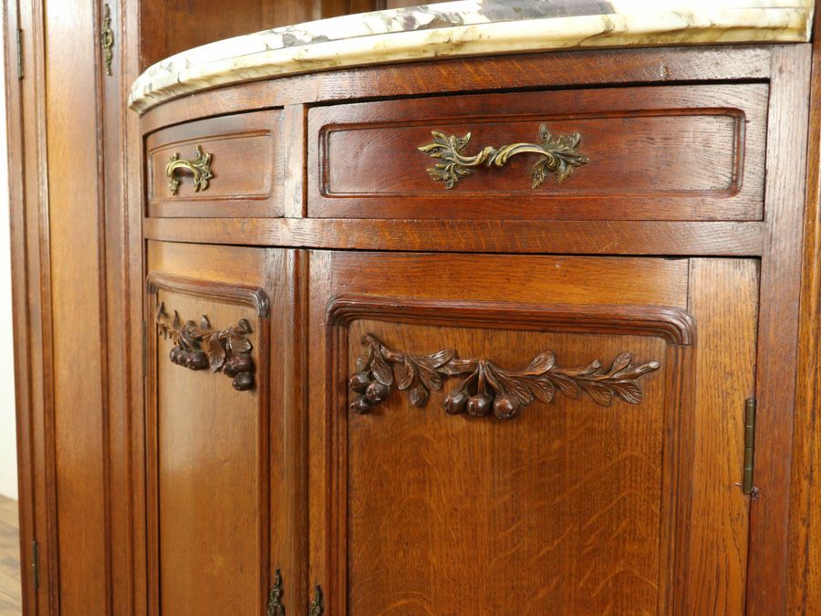 アンティーク家具 キャビネット 65134