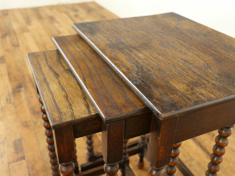 アンティーク家具 ネストテーブル 59494