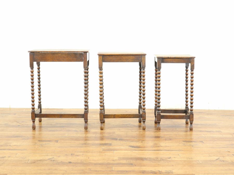 アンティーク家具 ネストテーブル 59494