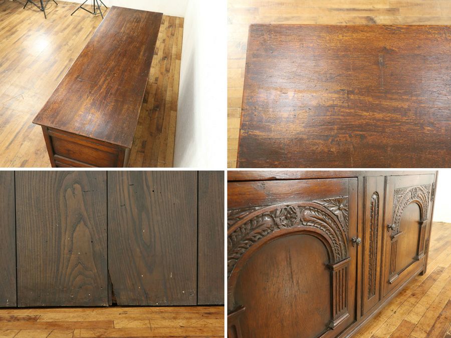 アンティーク家具 サイドボード 59495