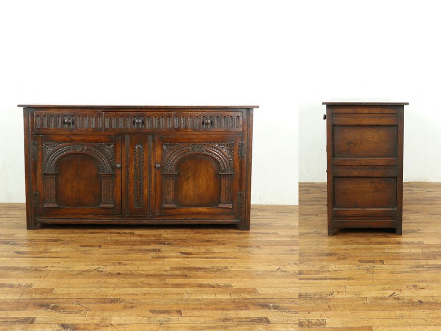 アンティーク家具 サイドボード 59495