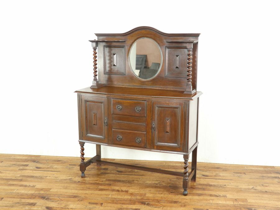 アンティーク ミラーバックサイドボード 59498