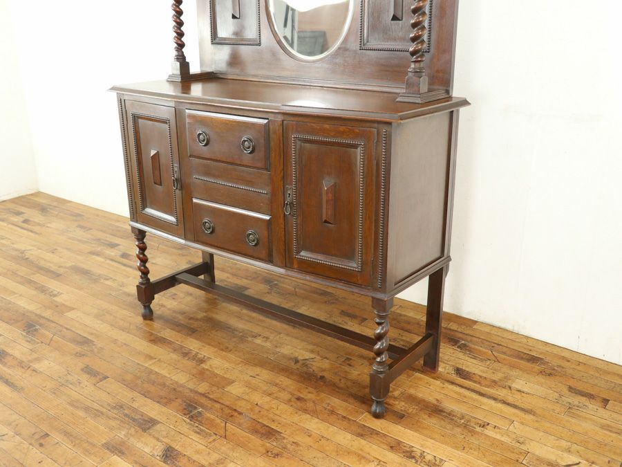 アンティーク ミラーバックサイドボード 59498