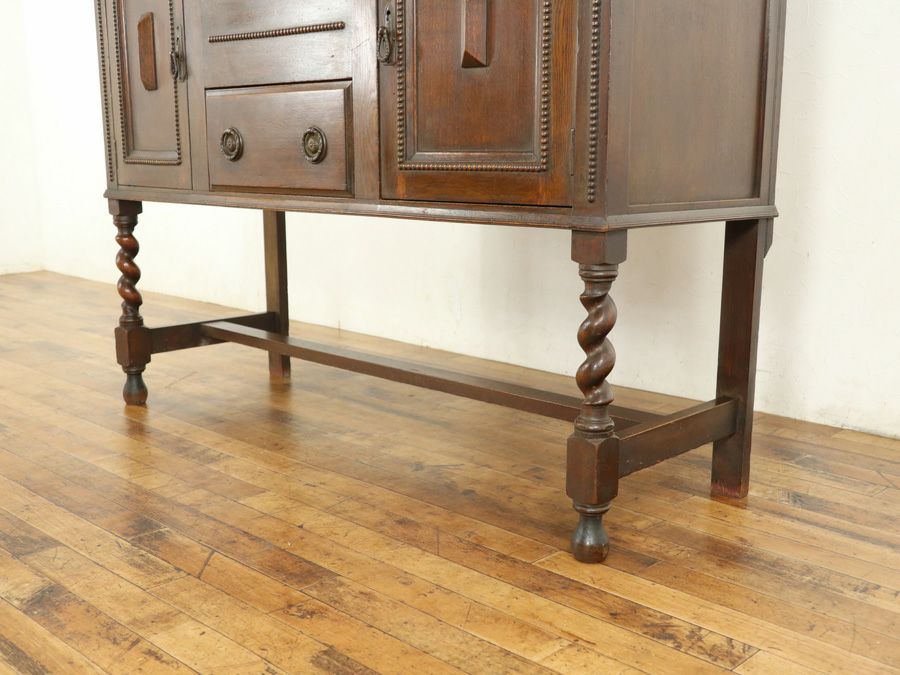 アンティーク ミラーバックサイドボード 59498