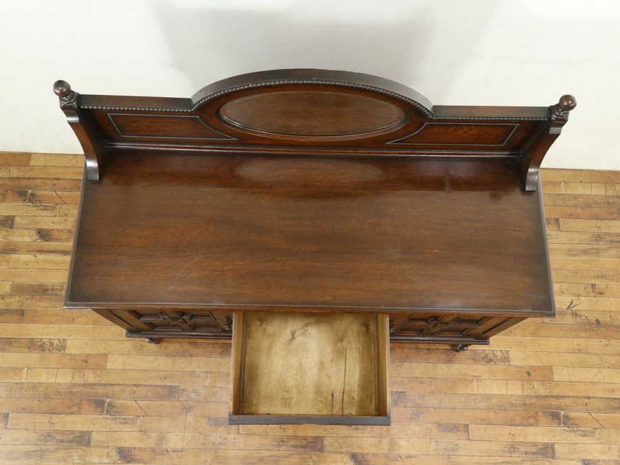 アンティーク ミラーバックサイドボード 59469