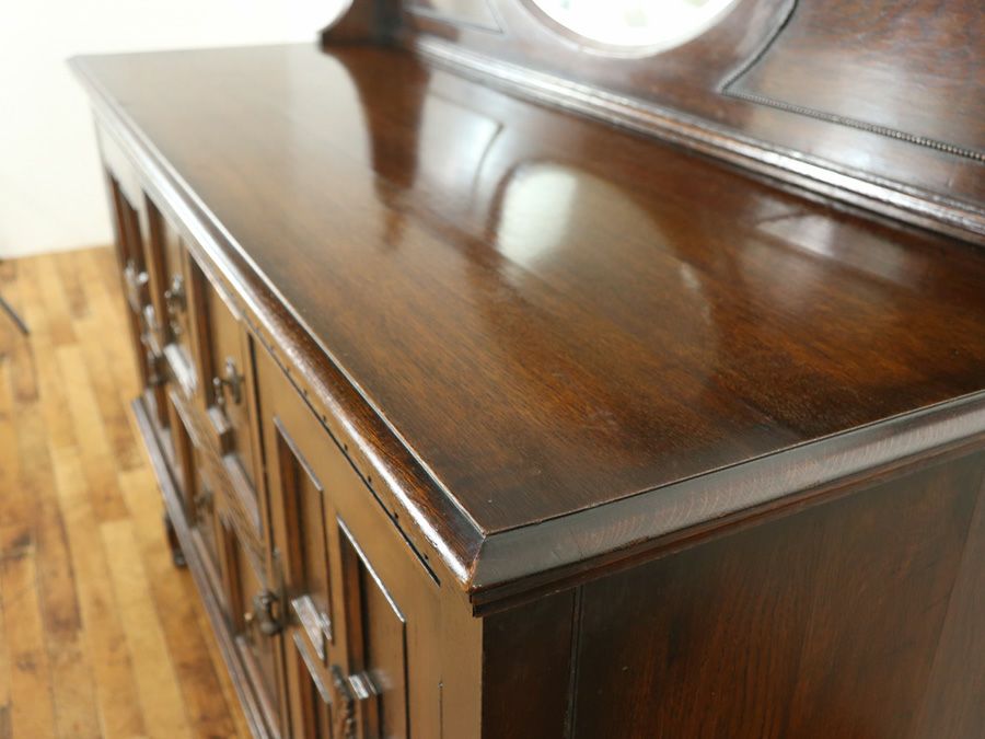 アンティーク ミラーバックサイドボード 59469