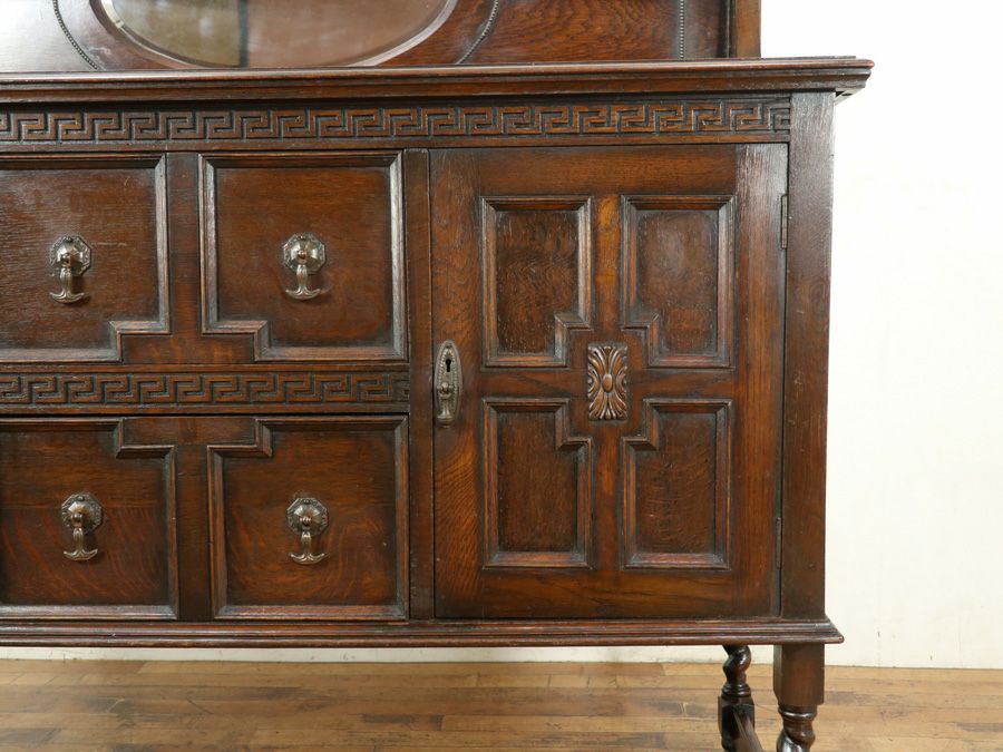 アンティーク ミラーバックサイドボード 59469