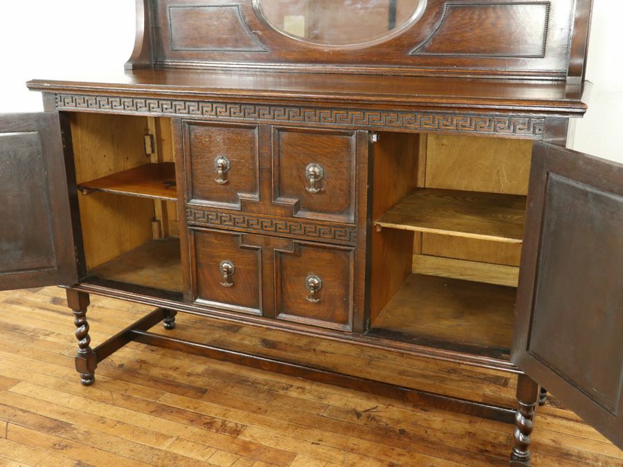 アンティーク ミラーバックサイドボード 59469