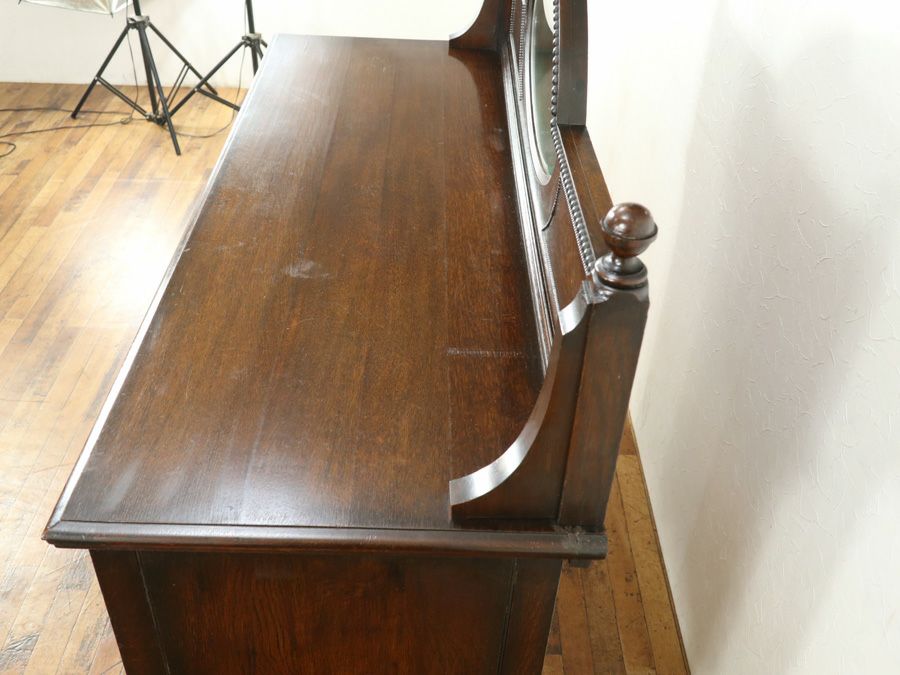 アンティーク ミラーバックサイドボード 59469