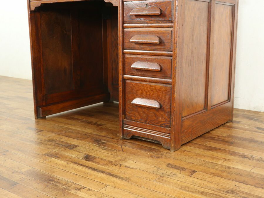 アンティーク家具 ロールトップデスク 59314