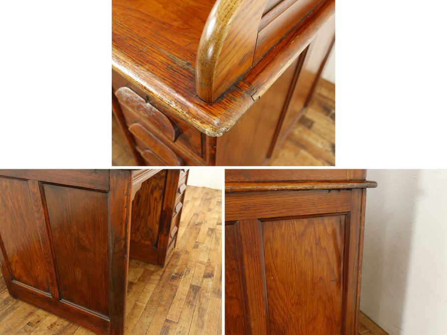 アンティーク家具 ロールトップデスク 59314