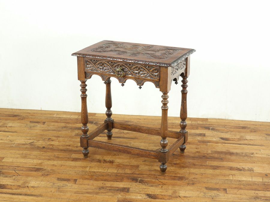 アンティーク家具 サイドテーブル 59481