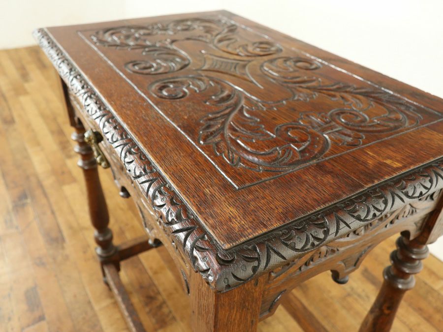 アンティーク家具 サイドテーブル 59481