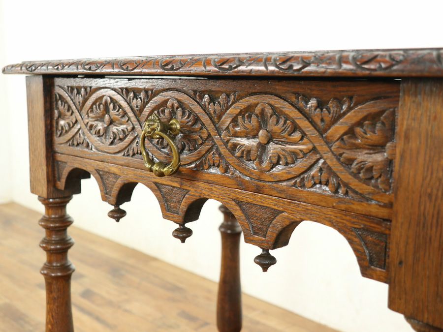 アンティーク家具 サイドテーブル 59481