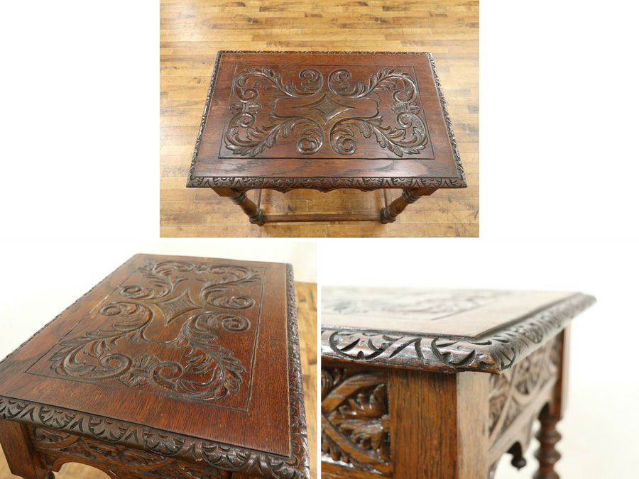 アンティーク家具 サイドテーブル 59481