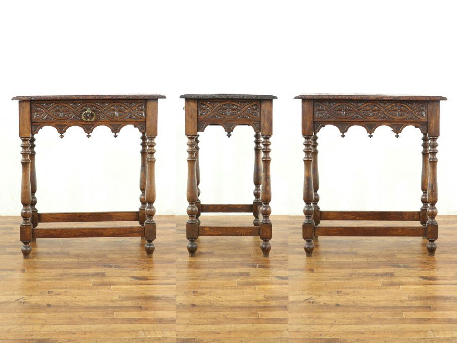 アンティーク家具 サイドテーブル 59481