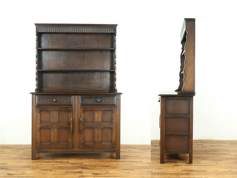 アンティーク家具 カップボード 59382