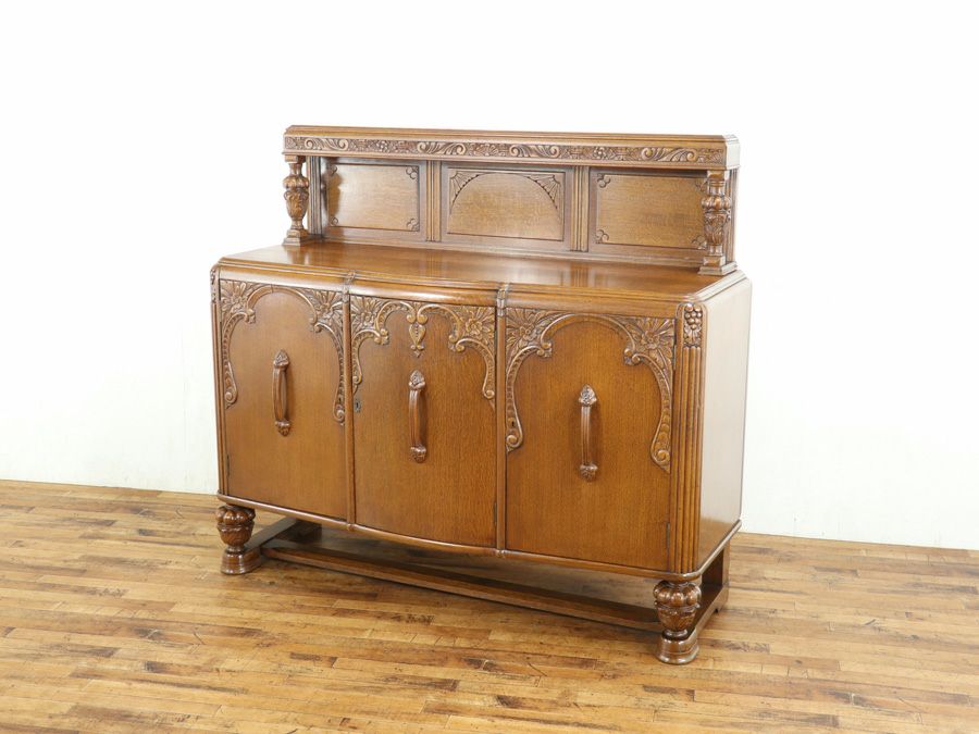 イギリスアンティーク家具サイドボード 58091a