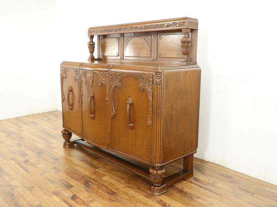 イギリスアンティーク家具サイドボード 58091a