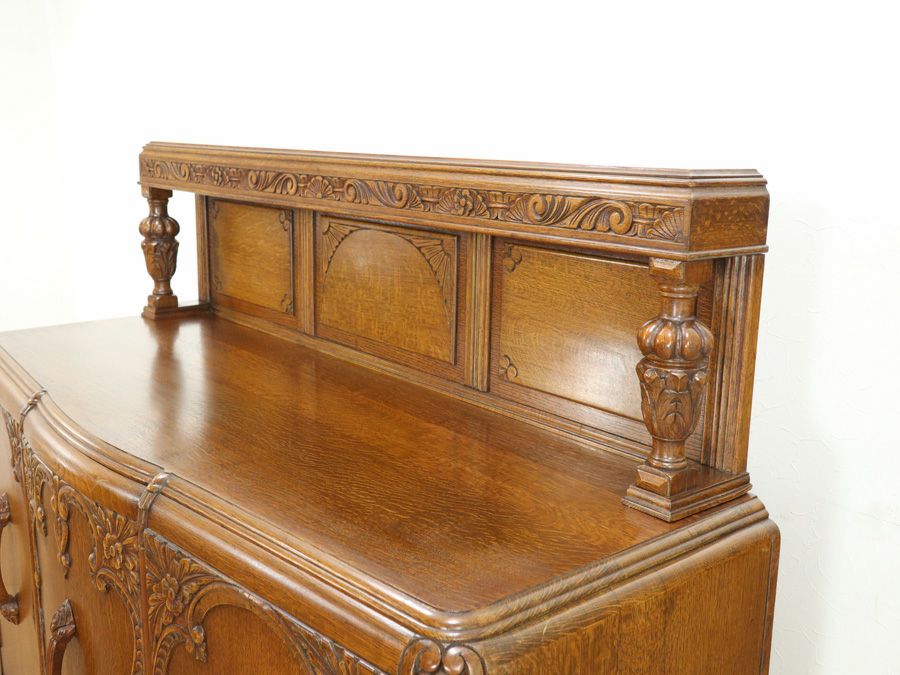 イギリスアンティーク家具サイドボード 58091a