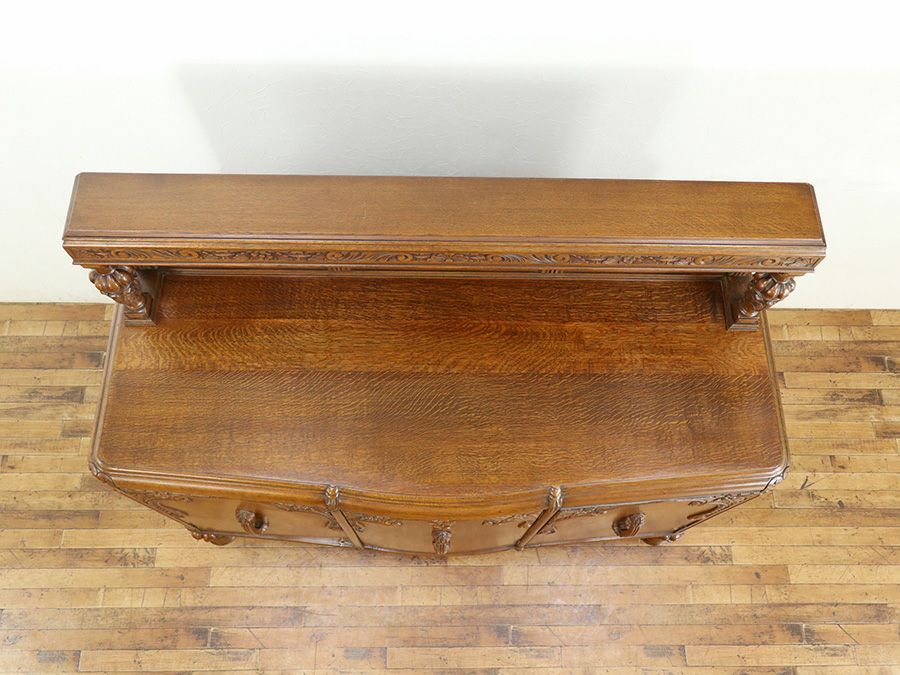 イギリスアンティーク家具サイドボード 58091a