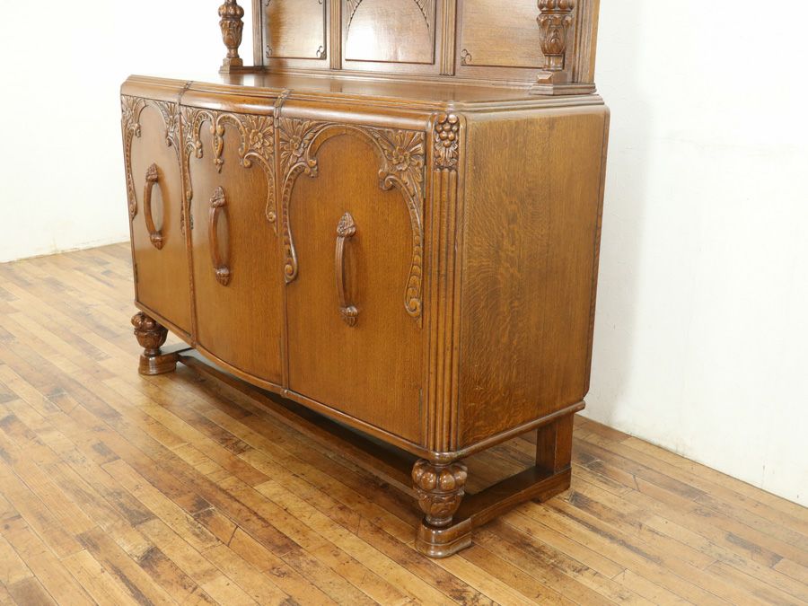 イギリスアンティーク家具サイドボード 58091a