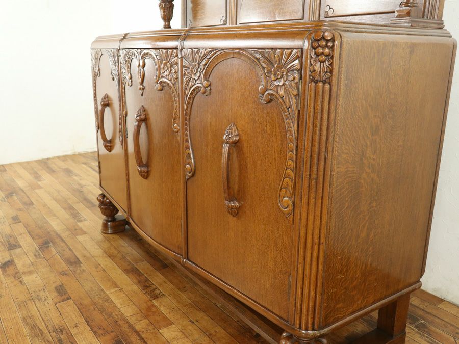 イギリスアンティーク家具サイドボード 58091a