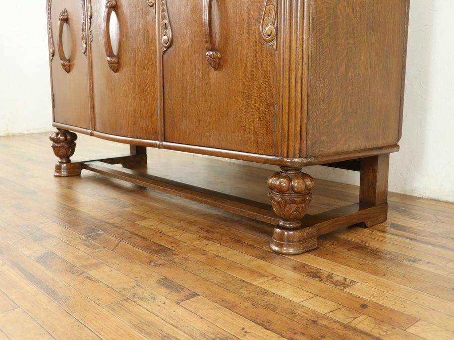 イギリスアンティーク家具サイドボード 58091a