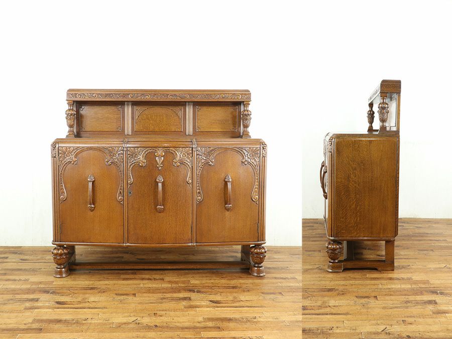 イギリスアンティーク家具サイドボード 58091a