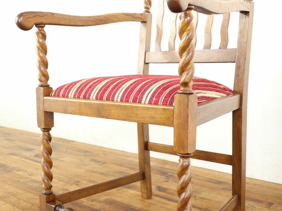 イギリスアンティーク家具アームチェア 59434b