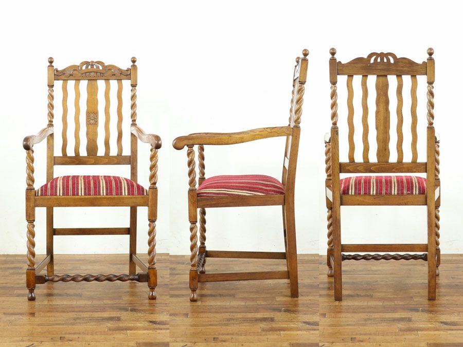 イギリスアンティーク家具アームチェア 59434b