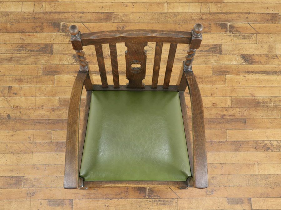 アンティーク家具張替済アームチェア 59464b