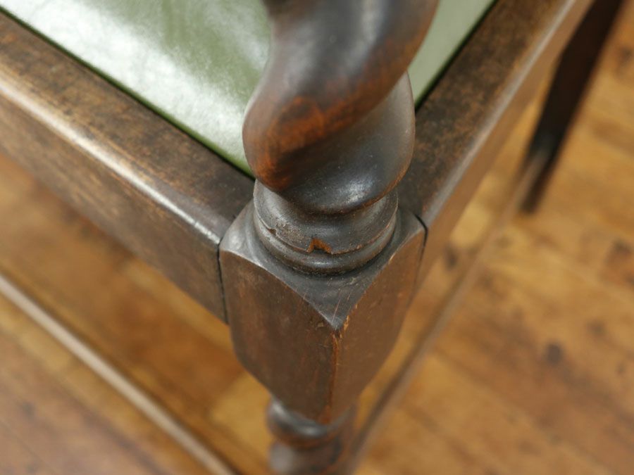 アンティーク家具張替済アームチェア 59464b