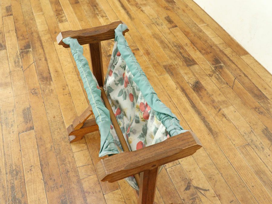 オランダアンティーク家具マガジンラック 65108