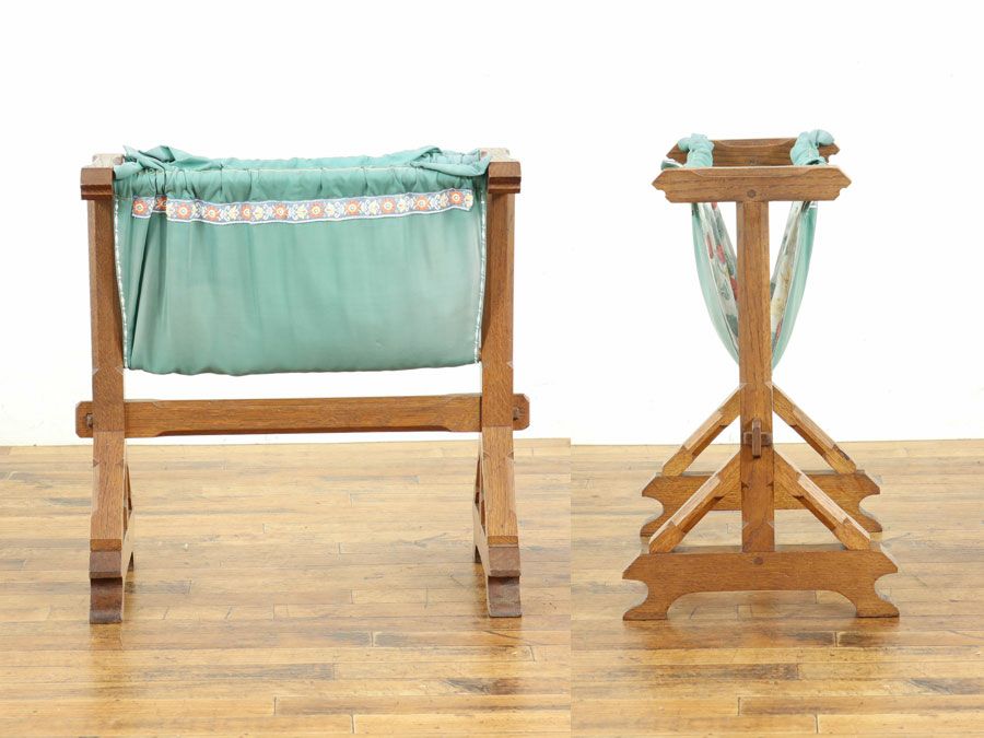 オランダアンティーク家具マガジンラック 65108