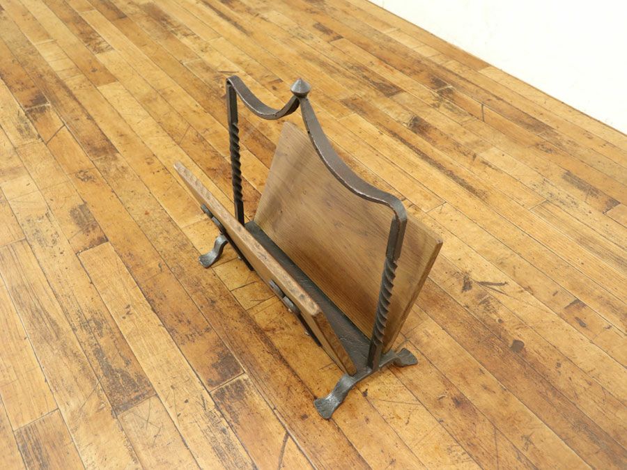 オランダアンティーク家具マガジンラック 65132