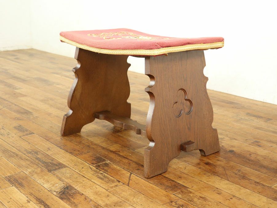 フランスアンティーク家具スツール 65156